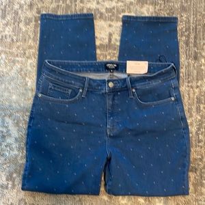 NYDJ CURVES 360 Slim Straight Ankle Side Slit Jeans